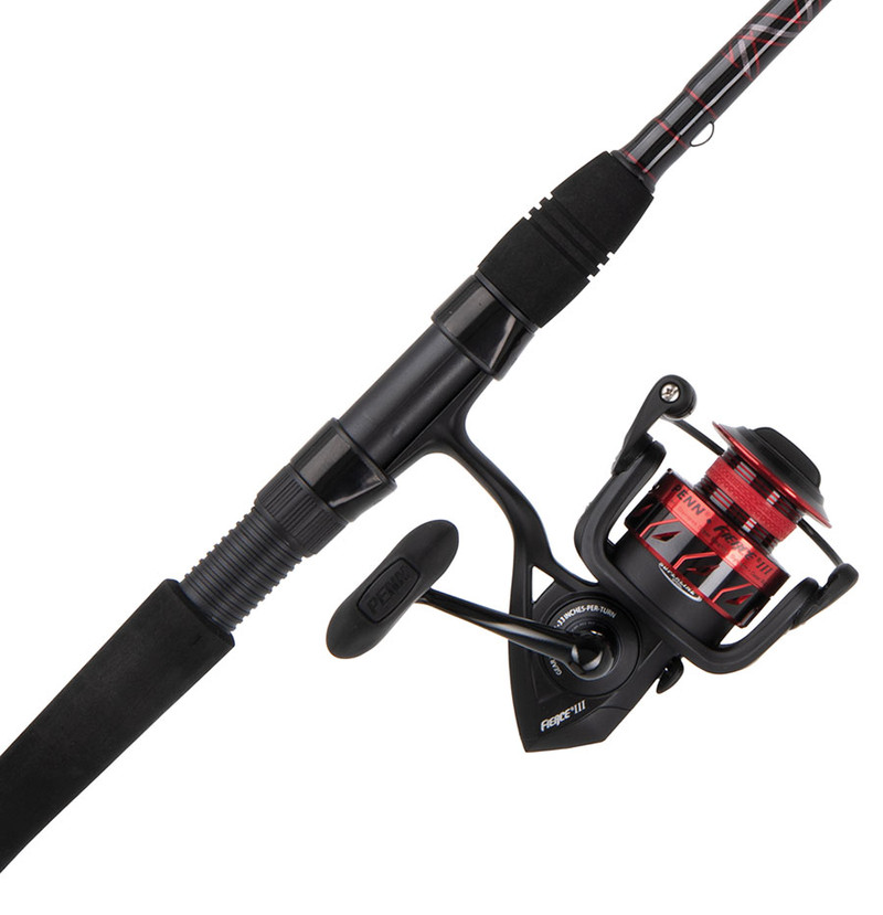 PENN Spinfisher VI Fishing Rod and Reel Spinning Combo, 10' 2PC H, 6500