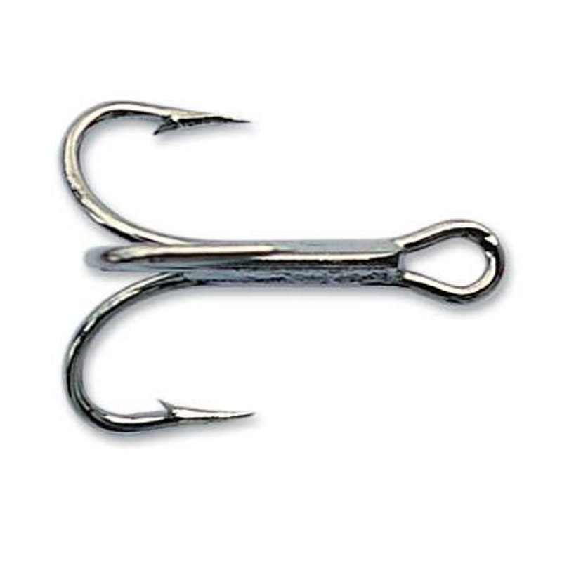  Mustad in-Line Single 4X Strong, Wide Round Bend