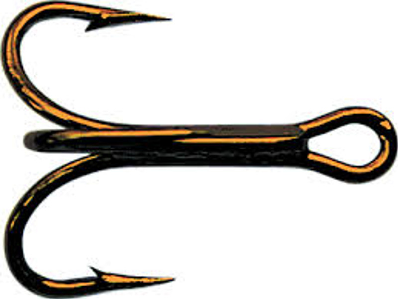 Buy Mustad JL74NP-TS Jaw Lok In-Line Treble Hook 4X Strong 3/0 Qty 5 online  at