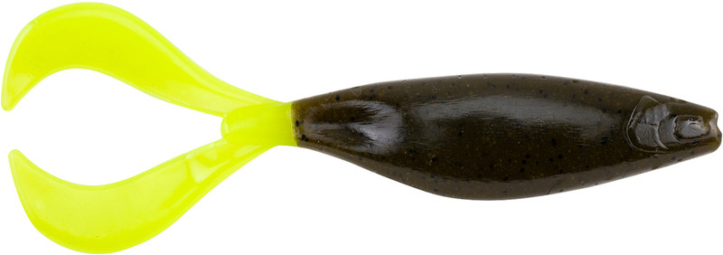 Berkley PowerBait PowerStinger - 3.5in - Green Pumpkin