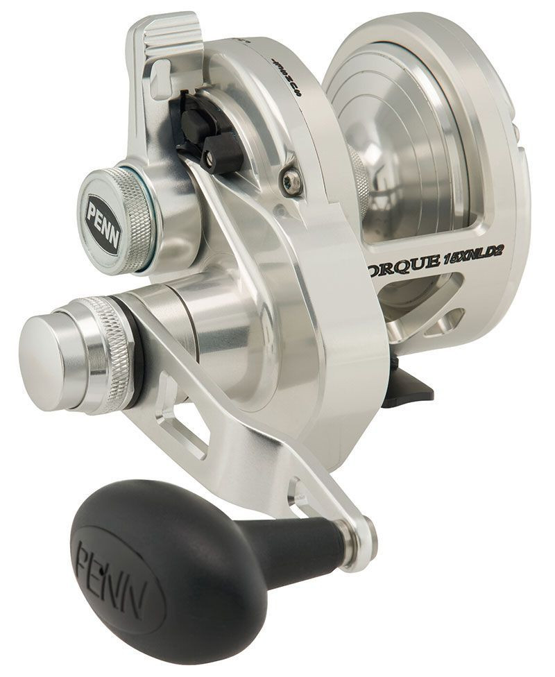 Penn TRQ15XNLD2 Torque Lever Drag 2 Speed Reels - TackleDirect