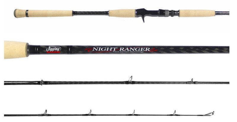 Trout Ranger Rods Jigging World JW-NR761C-H Night Ranger Casting Rod - TackleDirect