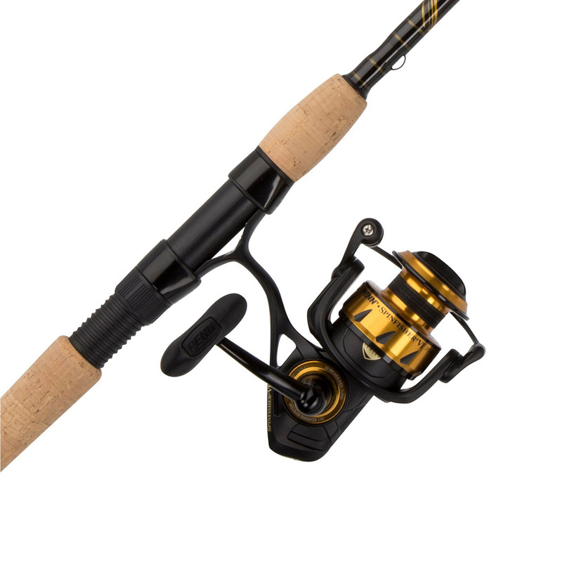 Quantum Blue Runner 12 ft MH Saltwater Spinning Rod and Reel Combo