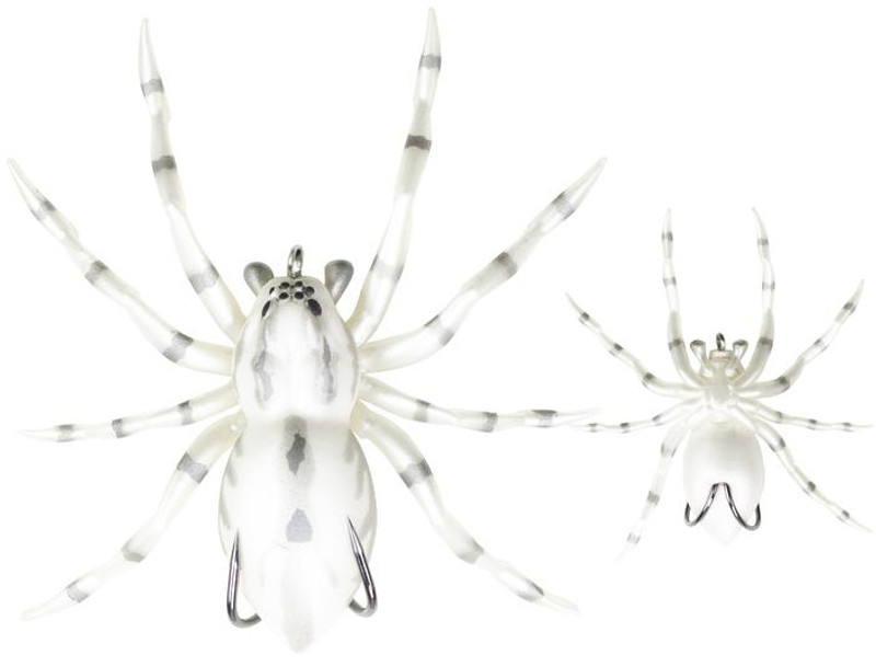 Lunkerhunt Phantom Spider - White Wolf - TackleDirect