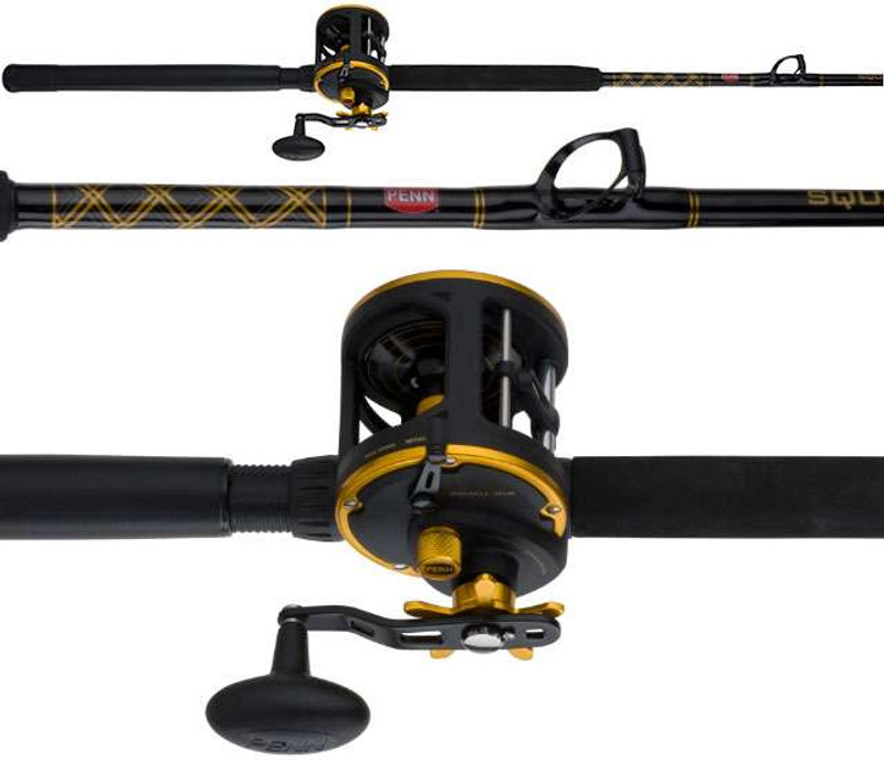 PENN Squall® II Level Wind Conventional Rod & Reel Combo