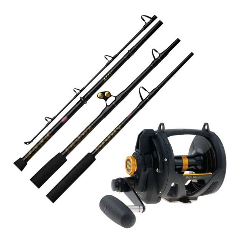 Penn Squall Lever Drag Ally Boat Combos - TackleDirect