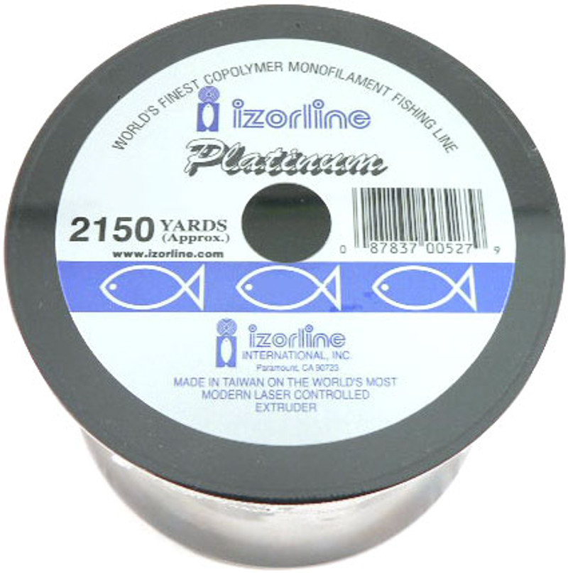 Izorline 005132 Platinum Co-Polymer Mono Line (Bulk), 15 by 1/4