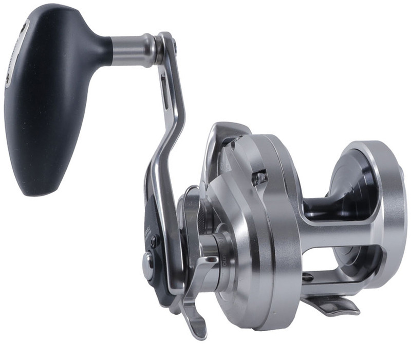 One Bass Fishing Reels Level Wind Trolling Reel Conventional Jigging Reel  for Saltwater Big Game Fishing-Right or Left-Handed 