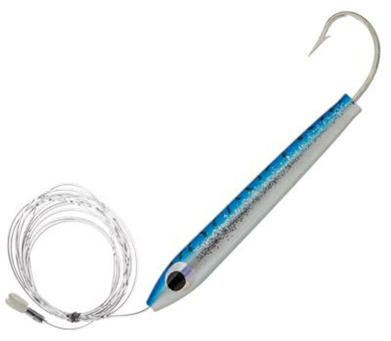 Boone Bait Woody Plug - 6in - Blue Mackerel