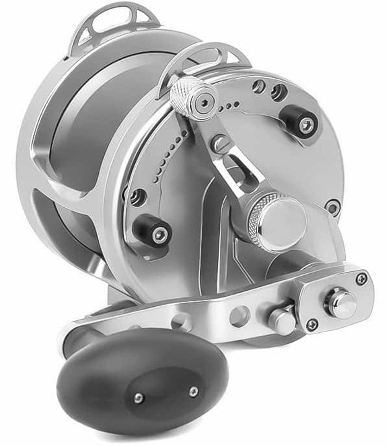 Avet HXW 5/2 RAPTOR Two-Speed Lever Drag Casting Reel Silver