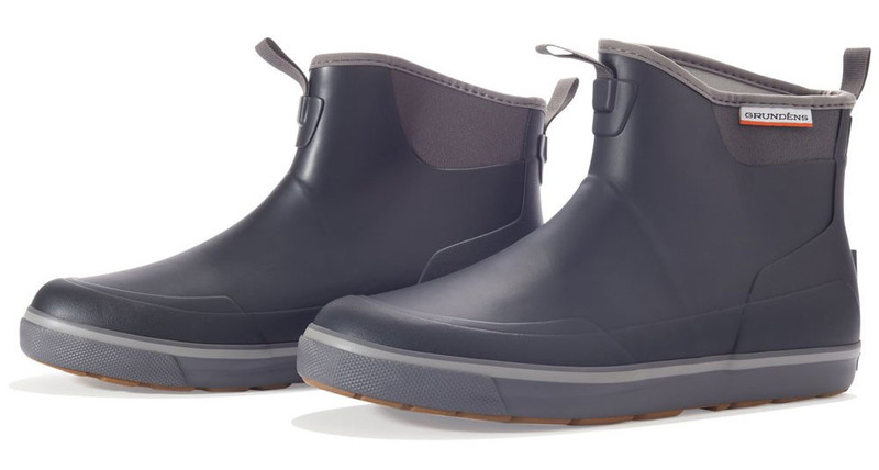 Grundens Deck Boss Ankle Boots, 13 / Monument Grey