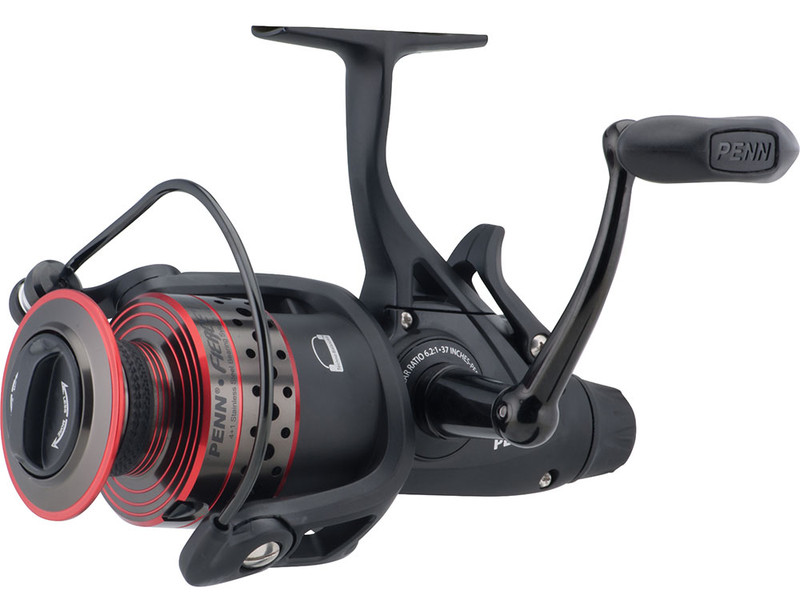 Buy Penn Fierce II Fixed Spool Reel - Black/Red Online at