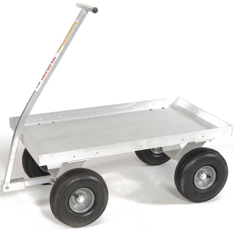 Alumacart Little Hercules Fishing Wagon - TackleDirect