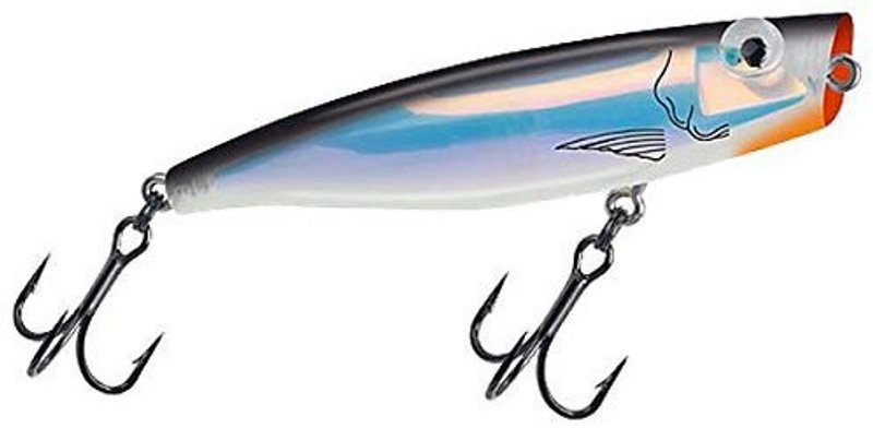 MirrOlure C36MR-21 C-Eye Poppa Mullet Surface Popper - TackleDirect