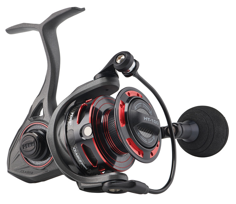  PENN Pursuit IV Inshore Spinning Fishing Reel, Size 4000,  HT-100 Front Drag, Max Of 15lb, 5 Sealed Stainless Steel Ball Bearing  System, Built