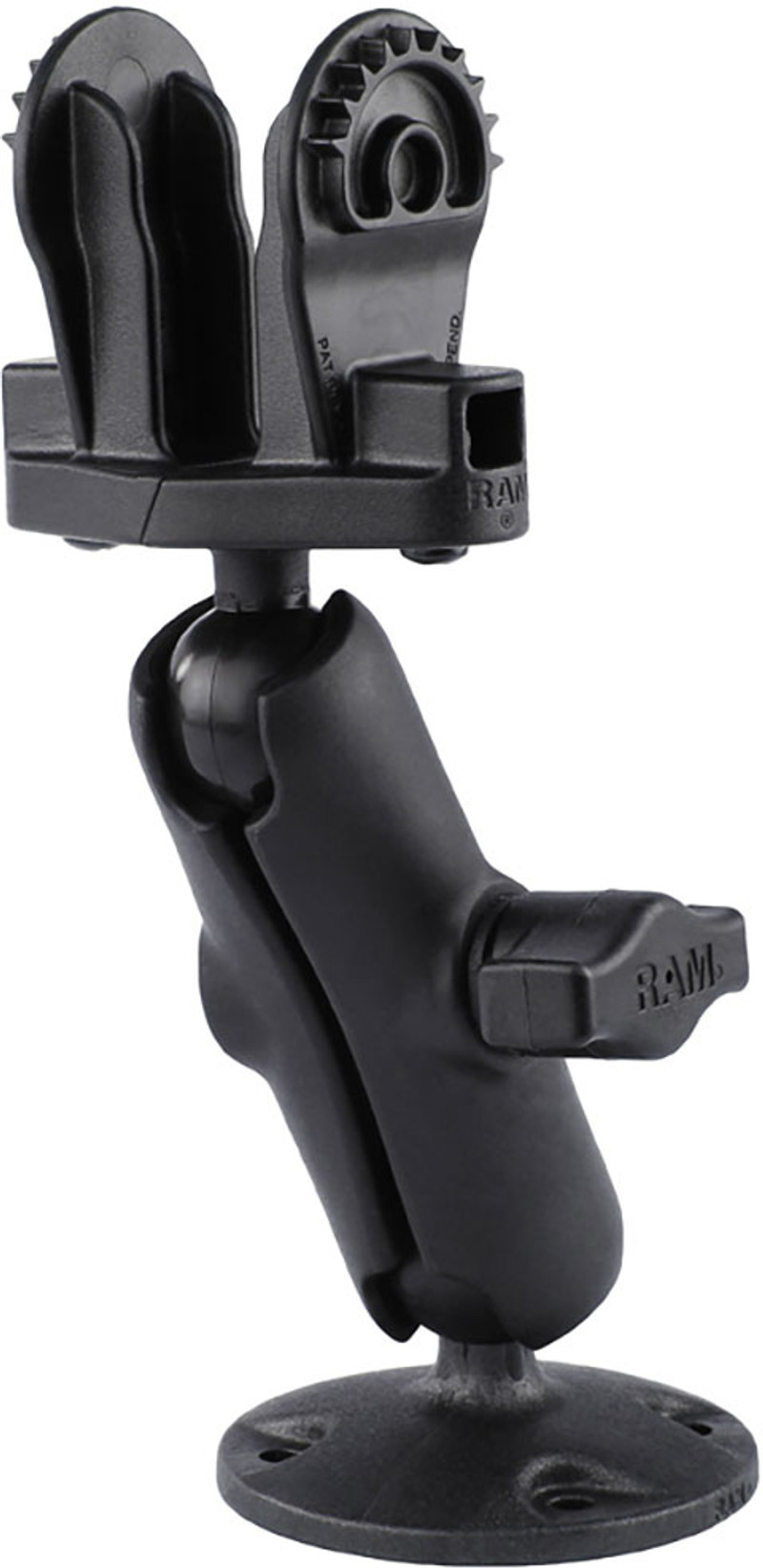 RAM Composite Double Ball Mount for Lowrance Hook2 - B Size - 1in