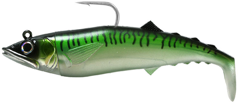 Ahi USA Live Deception Assist Jig - 2oz - Green Mackerel