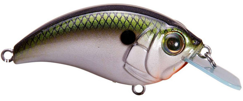 Chartreuse Shiner - SB-52 - SB57 Squarebill - Bill Lewis