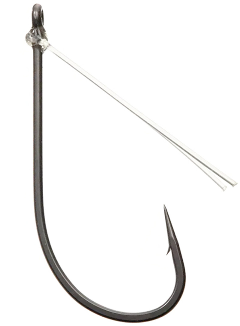 Mustad Jaw Lok Inline 4X Strong Treble Hooks - TackleDirect