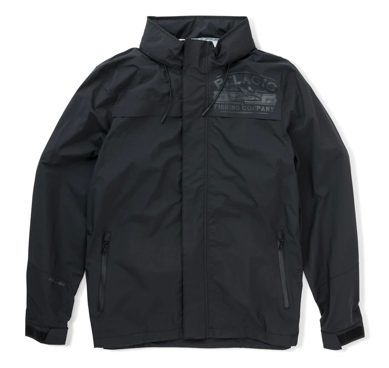 Pelagic Outrigger Lightweight Jacket - Black - TackleDirect