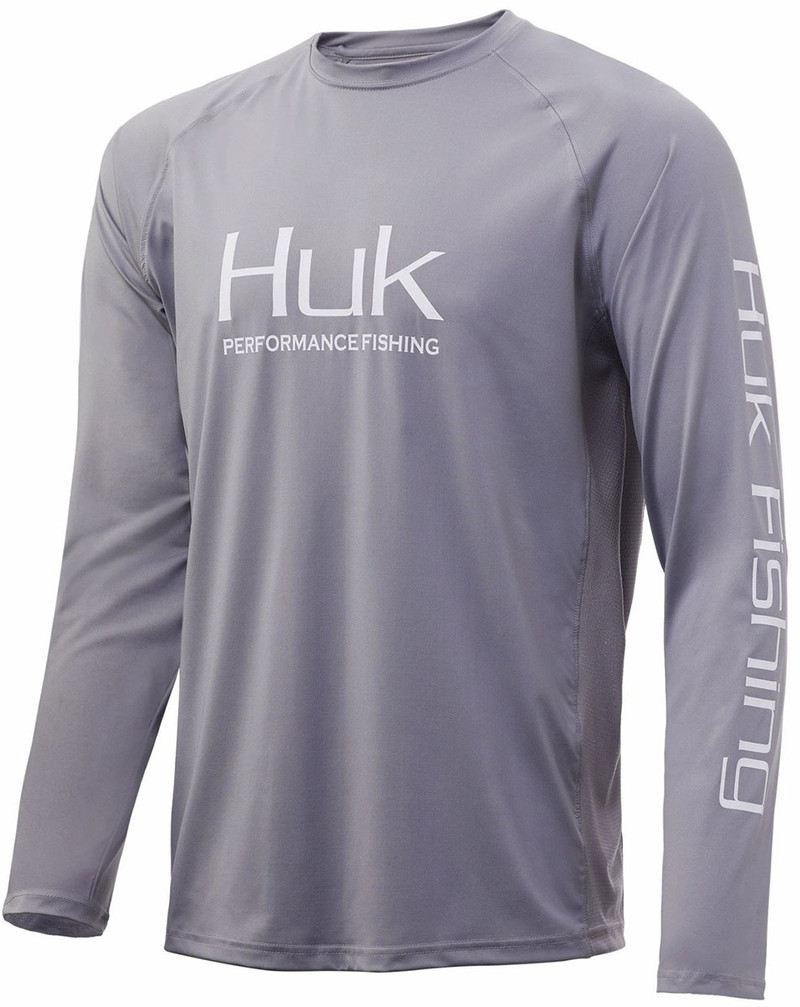 Huk Americookin Pursuit Performance Shirt - Men's White M