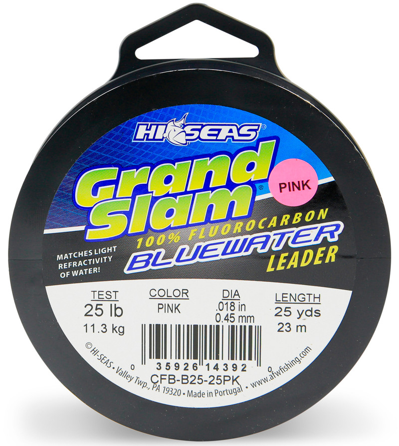 Hi-Seas, Grand Slam Mono Fishing Line, Clear, 30 lb (13.6 kg) Test, 1/4 lb