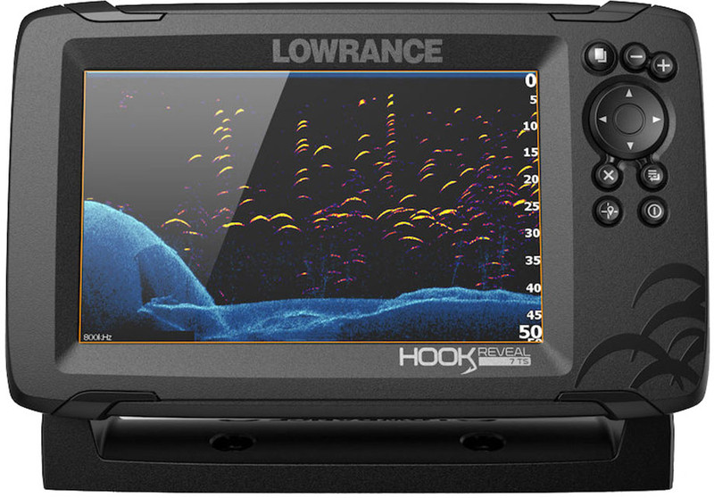 Lowrance Hook Reveal 5-inch Fish Finder with Chart and Transducer Options