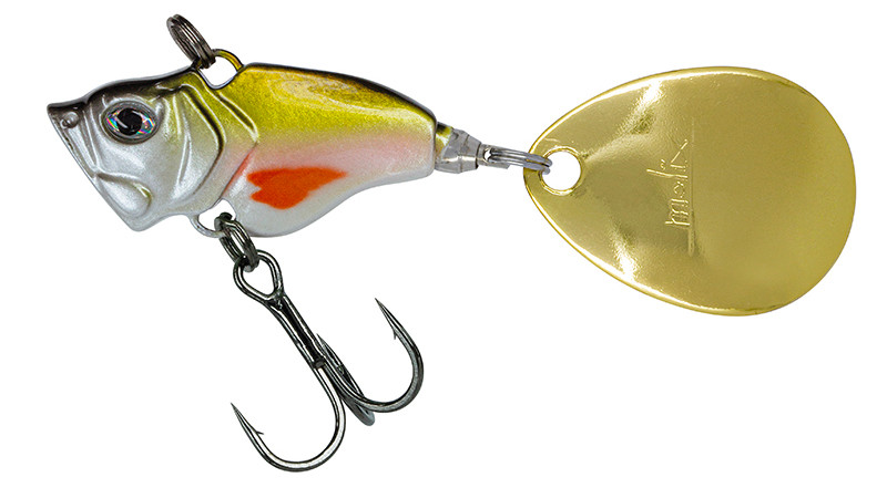 Molix Trago Spin Tail 1/2 oz / Giallo Metal