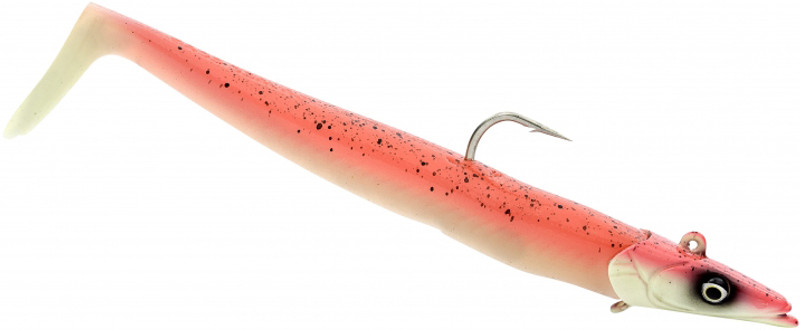 Savage Gear Sandeel - Pink Glow - 8in