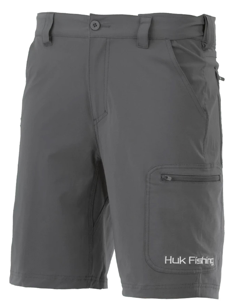 HUK Next Level Short - Charcoal - 2X-Large - TackleDirect