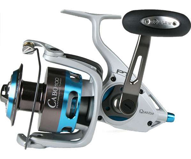Quantum Cabo Saltwater Spinning Fishing Reel, Changeable Right- or