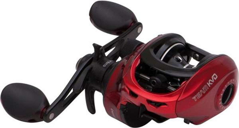 Quantum KVD Smoke S3 7.3 1 Left Handed Baitcast Reel - Black