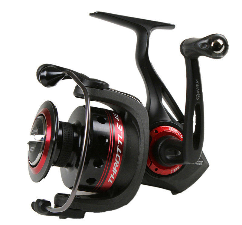 Quantum TH40 Throttle Spinning Reel - Clam Pack - TackleDirect