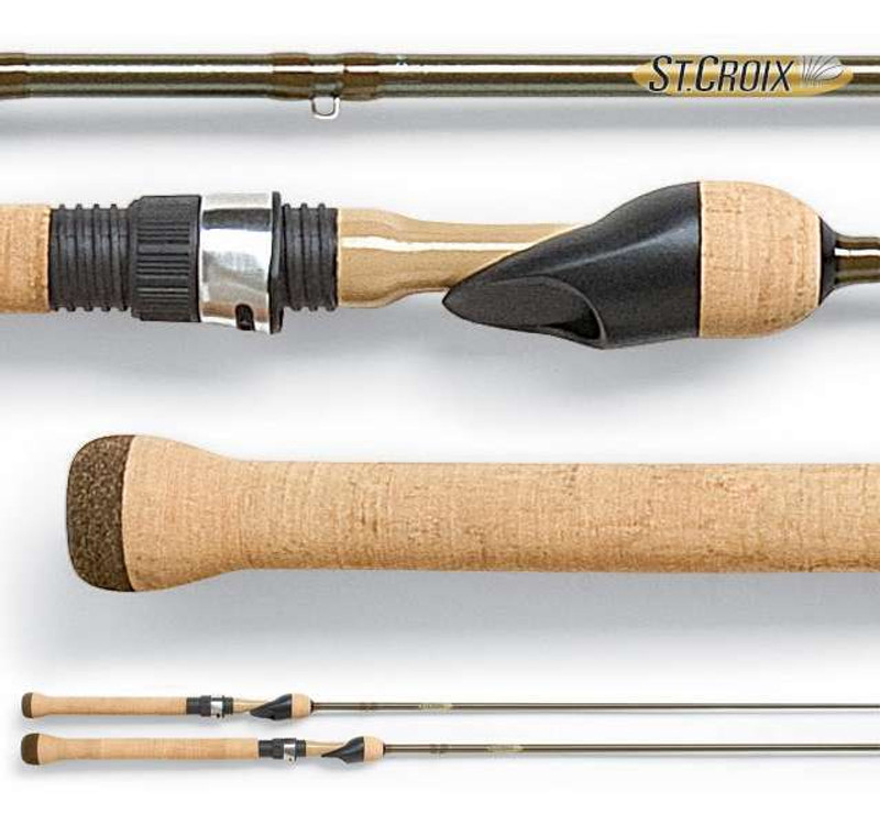 St. Croix Panfish Series 6'4 Light Spinning Rod PNS64LF at Glen's