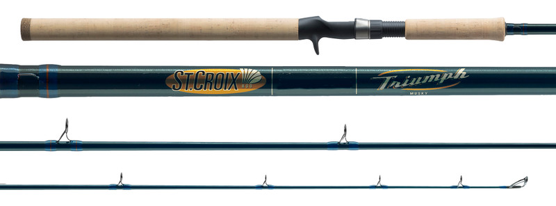 ST.CROIX ST.CROIX FRESH WATER MOJO MUSKY TROLLING ROD - 1 PIECE