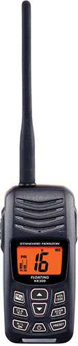 Standard Horizon HX300 Floating Handheld VHF TackleDirect