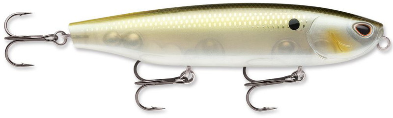 Storm ATW13689 Arashi Top Walker Ghost Pearl Shad Hard Bait Lure, Size  13 