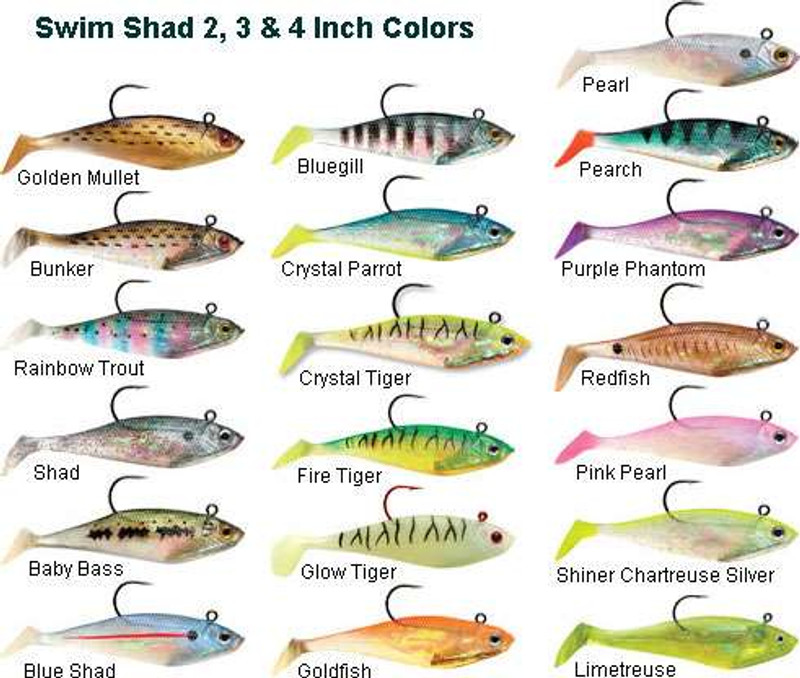 Wildeye Swim Shad 3pc