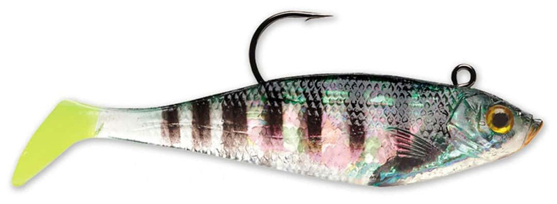 Storm WildEye 4 Swim Shad Fishing Lure 3-Pack - Golden Mullet