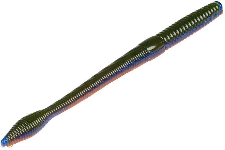 Strike King Bull Worm 8 Pollici – Verme In Plastica Morbida Per Pesca Al Bass (Confezione Da 6)