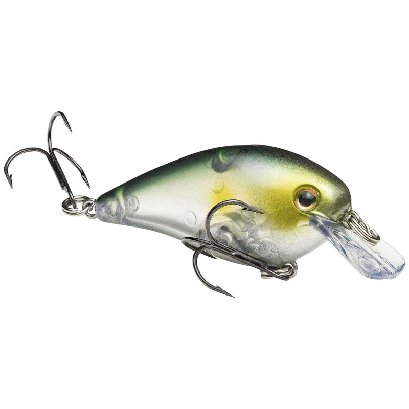  Strike King KVD Square Bill 1.0, 0.03, Chartreuse