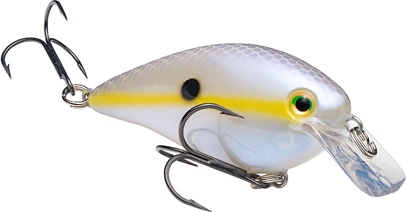 Strike King KVD 1.5 Squarebill - Chartreuse Shad - TackleDirect