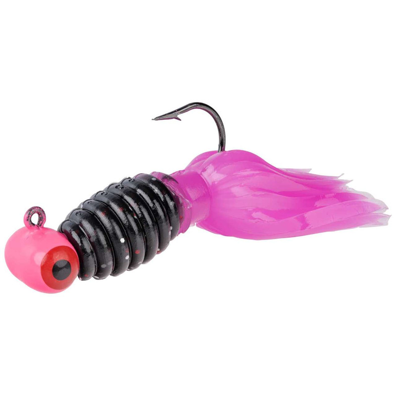 Strike King Mr Crappie Sausage Heads 1/16oz Pink Tuxedo