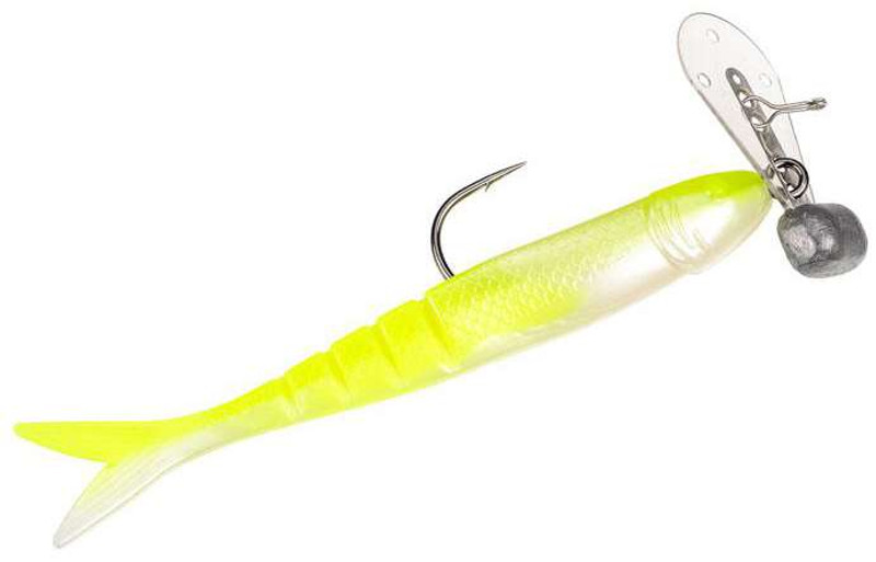 Strike King (FJH14-U) Flat's Jig Head Fishing Lure 999 - Nude 1/4