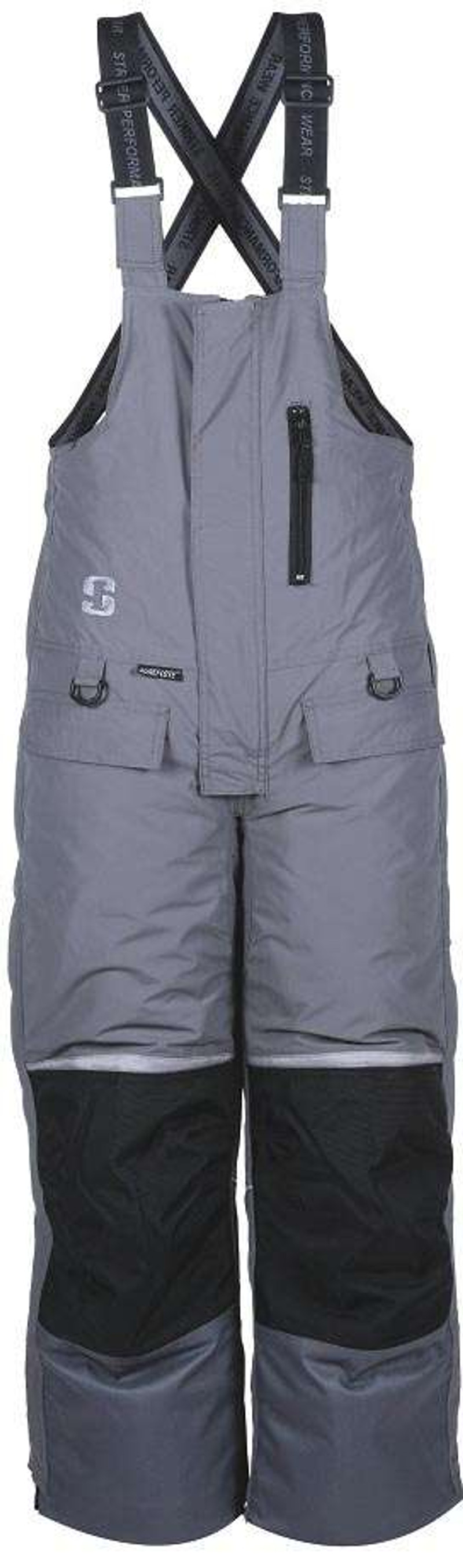 Striker Womens Prism Bibs - Gray - Small - TackleDirect