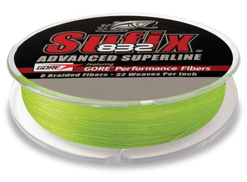  Sufix Advance Monofilament 4 lb Low-Vis Green - 1200