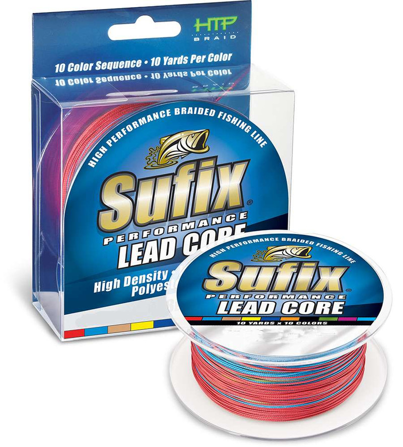 Sufix Performance Lead Core Fishing Line 36lb 200yds - TackleDirect