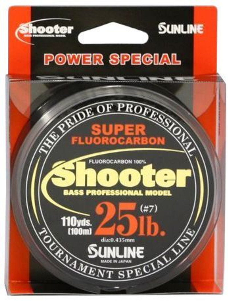 Sunline Fluorocarbon New Shooter Fishing Line, 7-Pound, Test/100m, Natural  Clear, Fluorocarbon Line -  Canada