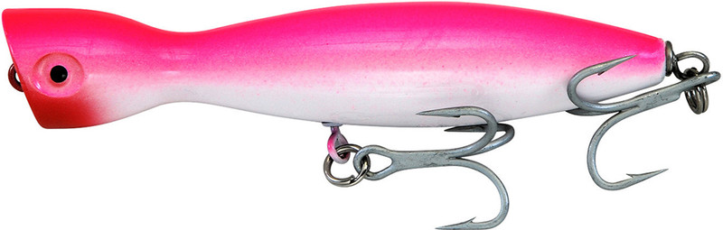 Super Strike PP4W Little Neck Popper - Pink/White - TackleDirect