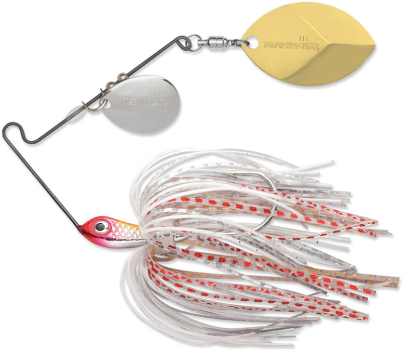 Terminator Super Stainless Spinnerbait 3/8oz Double Willow Gold: Sharpe  Chartreuse - Vimage Outdoors